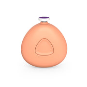 TinyTrim baby electric nail trimmer in orange, front view