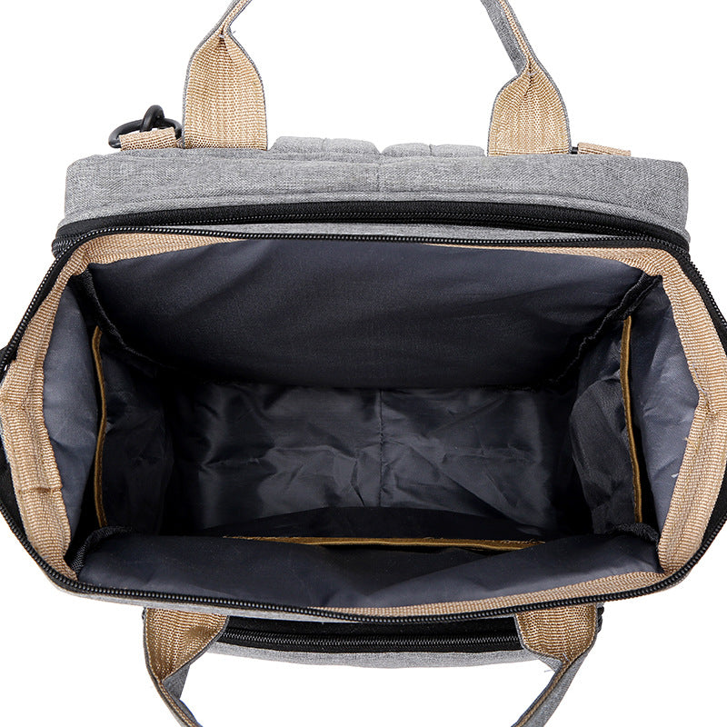 CarryAll tote insulated interior keeps baby essentials at temperature