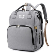 CarryAll mummy tote bag quality zipper and stitching close-up