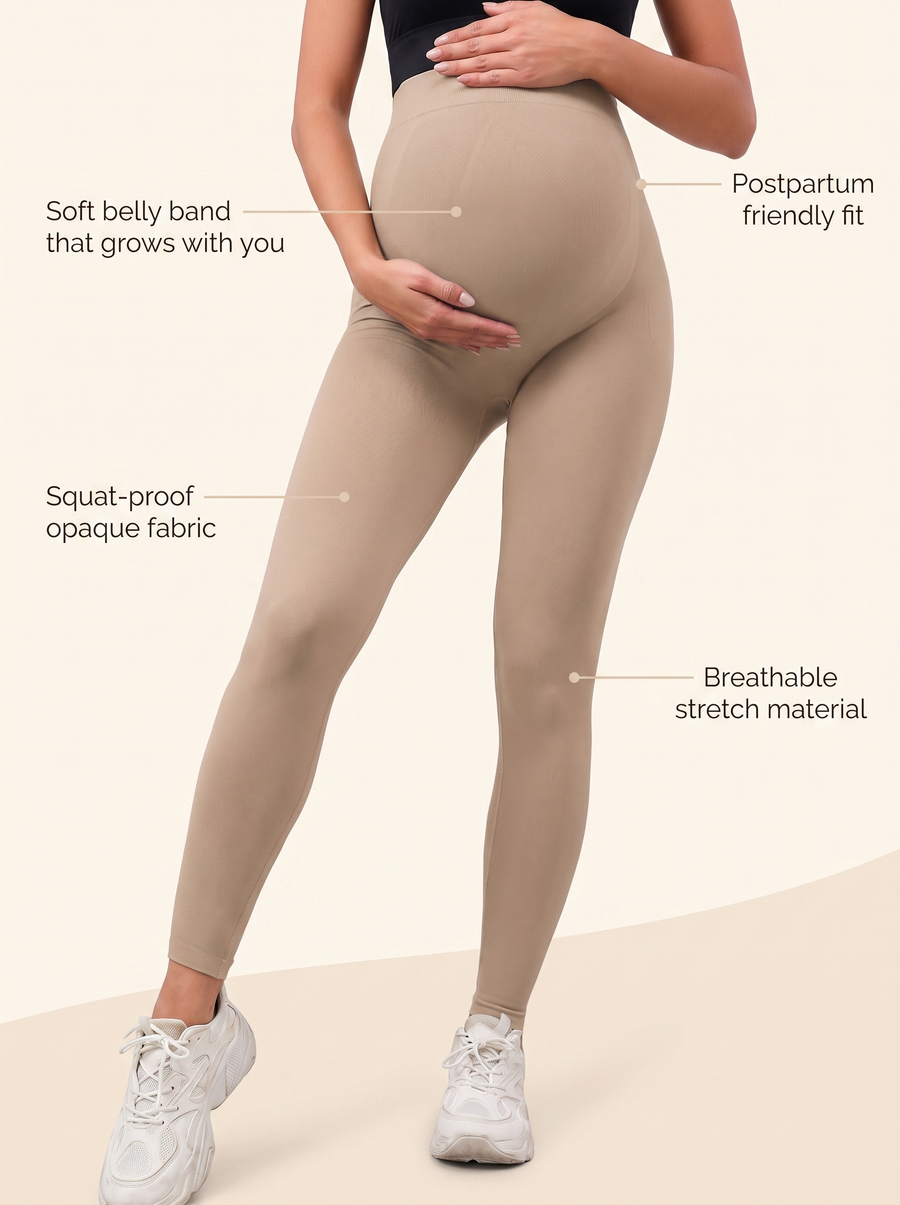 BellyBloom Leggings - features infographic